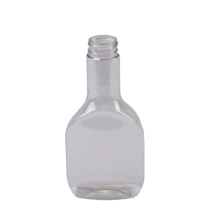 16 oz Clear PET Plastic Dressing Bottles