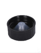 22-400 Black Phenolic Cap w/ PE Cone Liner