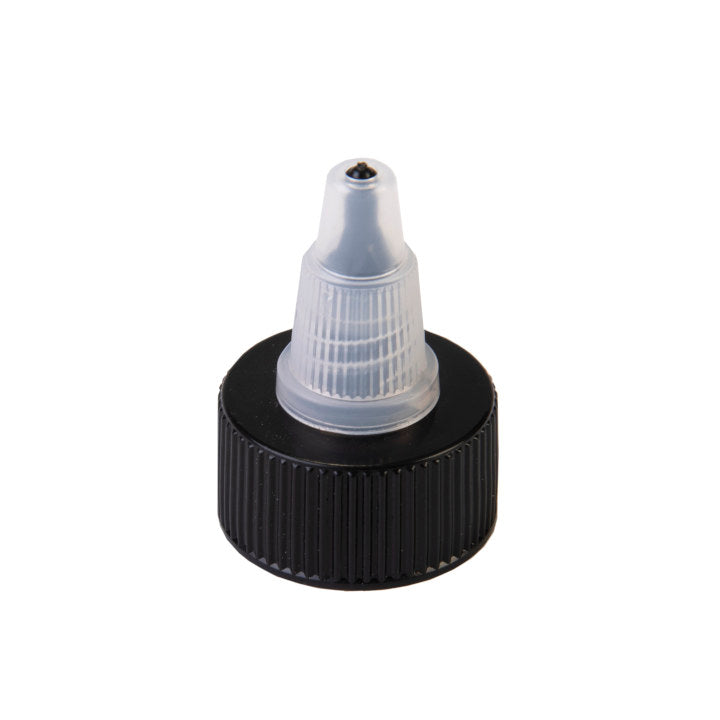 Sample- 24-400 Black Natural Twist Turn Caps