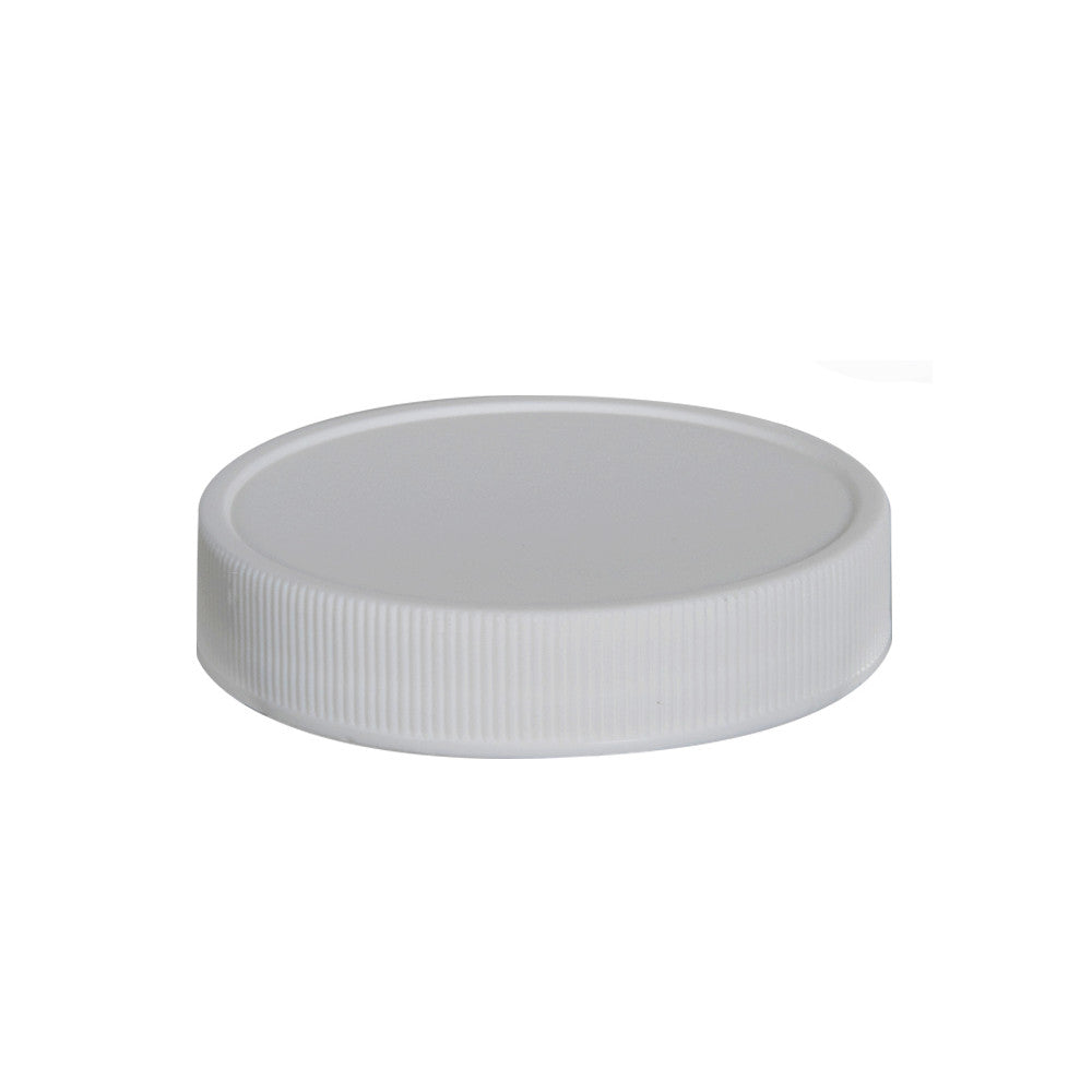 Sample- 58-400 White RM Polypropylene Caps w/ PE Foam Liner (Case of 1100) - Low Shipping
