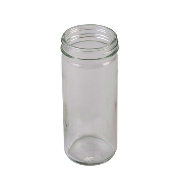 4 oz Clear Glass Paragon Spice Jars 48-400 (Cap Not Included) - 12/Case, Clear Type III BPA Free 48-400